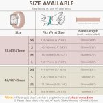 2pack bracelet tress compatible avec bracelet apple watch 41mm 40mm 38mm femme homme, elastique stretch ...