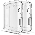 2pcs coque compatible pour apple watch 40mm srie se / 6 / 5 / 4 etui de protection complte etui en ...