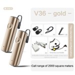 2pcs with headset g mini talkie - walkie intra - auriculaire professionnel, sans fil, casque ptt, couteurs, ...