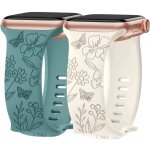 2x bracelet pour apple watch series 11 10 9 8 se 7 6 5 4 3 2 1 ultra 1 / 2 / 3, 42mm - 44mm - 45mm - ...