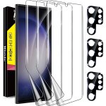 [3 + 3pieces] protection pour samsung galaxy s23 ultra 5g 3 pieces tpu protection ecran 3 pieces vitre ...
