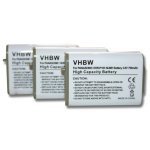3 batteries 700mah pour tlphone fixe sans fil panasonic n4hhgmb00001, stb103, kx - tga230, kx - tg2383, ...