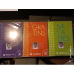 3 dvd cuisine / viandes + gratins + salades : recettes et tours de mains par christophe leroy