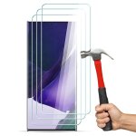 3 lot verre trempe samsung note 20 ultra (6. 9�) 3d fiable 9h durete anti - rayures full transparente ...
