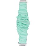 3 pcs mode montres pour femmes tissu montre bande chouchou bande 20mm remplacement smartwatch bande cheveux ...