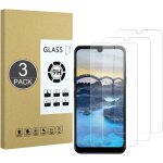 [3 pi�ces verre tremp� incassable 9h compatible avec lg k50, [cristal hd clair] 0. 33mm protecteur d'�cran ...