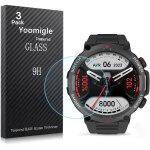 3 pi�ces verre tremp� compatible avec iowodo w50 1, 39 pouces montre protecteur d'�cran protection ecran ...