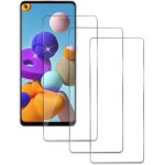 3 pi�ces verre tremp� pour samsung galaxy a21s, film protection ecran, film protecteur vitre [9h duret�] ...