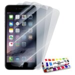 3 x film de protection iphone 6 6s (4 7) transparent anti rayures