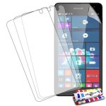 3 x film de protection nokia lumia 535 transparent anti rayures 3 x film de protection nokia lumia 535 transparent anti rayures