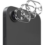 3 x protection objectif pour iphone 16e, verre tremp� anti - rayures antichoc 9h transparent - e. f. ...