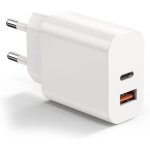 Charger 30w 2 - port usb c + usb a, fast power plug adapter for iphone 15 / 15 pro / 15 pro max / 14 ... Charger 30w 2 - port usb c + usb a, fast power plug adapter for iphone 15 / 15 pro / 15 pro max / 14 ...