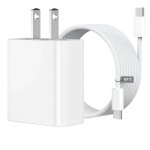 35w pd chargeur rapide pour iphone 17 16 15 pro max usb c a c c�ble de charge rapide pour samsung s25 ...