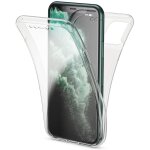 360 degr�s coque compatible avec iphone 11 pro max, mince silicone full cover ultra fine housse avec ...