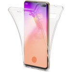 360 degr�s coque compatible avec samsung galaxy s10 plus, mince silicone full cover ultra fine housse ...