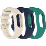 3pcs bracelet en silicone souple compatible avec garmin vivosmart 5 sangles de rechange de bracelet pour ...