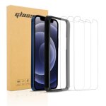 3x verre tremp� pour apple iphone 12 mini (5, 4  zoll) en transparent 3x film de protection d'�cran durci ...