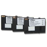 3x vhbw batterie 700mah pour portable, fixe, tlphone siemens gigaset c55, sl55, sl550, sl555, telekom ...