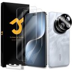 4 pi�ces pour protection ecran honor magic 7 pro, 2 pi�ces epu protection ecran, 2 pi�ces verre tremp� ...