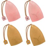 4 piece sacs a cl�s en cuir, etui cr�atif a extraction de cl�, mignon sac a cl�s portable, porte - cl�s ...