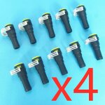 40 pieces connecteur de tuyau de chauffe - eau pour syst�me de refroidissement, pour mazda 3 2004  ...