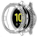 44mm 40mm diamant etui pour samsung galaxy montre active 2 44mm 40mm pc pare - chocs protecteur d'cran ...