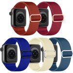 5 pack bracelet compatibles avec bracelet apple watch 49mm 45mm 44mm 42mm homme femme, bracelet de remplacemen ...