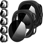 5 + 5 pi�ces pour samsung galaxy watch ultra 47mm(2025 / 2024) protection ecran + coque, privacy verre ...