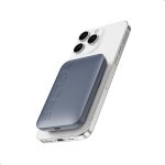 5k gb power bank 5000 mah magnetic external battery for iphone 15, mini power bank pd 18w, fast charge ...