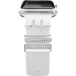 5pcs charms pour bracelet apple watch serie 7 / 8 45mm 41mm 44mm 40mm iwatch se 6 5 3 2 homme / femme, ...