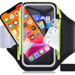 6, 8'' brassard de sport avec poche zippe pour cl de voiture ecouteurs, support de tlphone portable ...