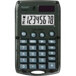 77234n calculatrice de poche 8 chiffres solaire / pile noir
