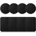 8 pi�ces aimant telephone voiture, aimant telephone, plaque aimant�e, m�talliques fines pour support ...