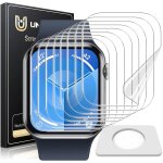 8 pi�ces protection ecran compatible avec apple watch s10 46mm film, installation facile, film flexible, ...