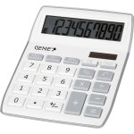 840 g 10 chiffres calculatrice de bureau avec double alimentation (solaire et batterie) compact � vert ...