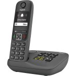 A695a - t�l�phone dect sans fil avec r�pondeur - grand ecran a haut contraste - excellente qualit� audio ...