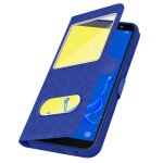 A7 2018 etui samsung protection el�gante et durable en cuir pu