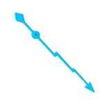Accessoires de montre d'occasion pour mouvement japonais nh35 / nh36 / 4r36 12, 5 mm (bleu)