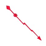 Accessoires de montre d'occasion pour mouvement japonais nh35 / nh36 / 4r36 12, 5 mm (rouge)