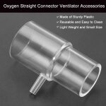 Accessoires de ventilateur tube de pression respiratoire connecteur droit en t de type t