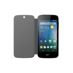 Acer - retail - etui a rabat pour tlphone portable - gris fonc - pour liquid z330