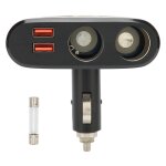 Adaptateur allume - cigare tr35 110 w qc 3. 0, 2 prises, charge rapide, repartiteur allume - cigare pour ... Adaptateur allume - cigare tr35 110 w qc 3. 0, 2 prises, charge rapide, repartiteur allume - cigare pour ...