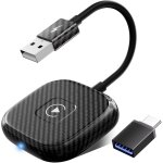 Adaptateur carplay sans fil, dongle carplay sans fil pour iphone, convertir le carplay oem filaire en ...