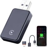 Adaptateur carplay sans fil iphone - compatible voitures 2016 + , connexion rapide, alliage aluminium. ...