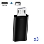 Adaptateur de chargeur de téléphone portable pour ios, connecteur mâle, convertisseur de câble, femelle ... Adaptateur de chargeur de téléphone portable pour ios, connecteur mâle, convertisseur de câble, femelle ...