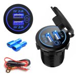 Adaptateur de chargeur de voiture 12v - 24v, pi�ces de rechange automobiles, pi�ces int�rieures, allume ...