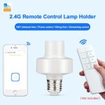 Adaptateur de douille d'ampoule intelligente e27, nouvelles bases d'adaptateur d'automatisation avec ...