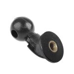 Adaptateur rotule 1 / 4  a 17 mm avec boulon pivotant pour tr�pieds et perches a selfie - noir