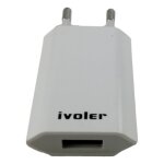 Adaptateur secteur chargeur prise usb smartphone tablette voyage universel eu