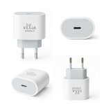 Adaptateur secteur usb - c 20w charge rapide iphone